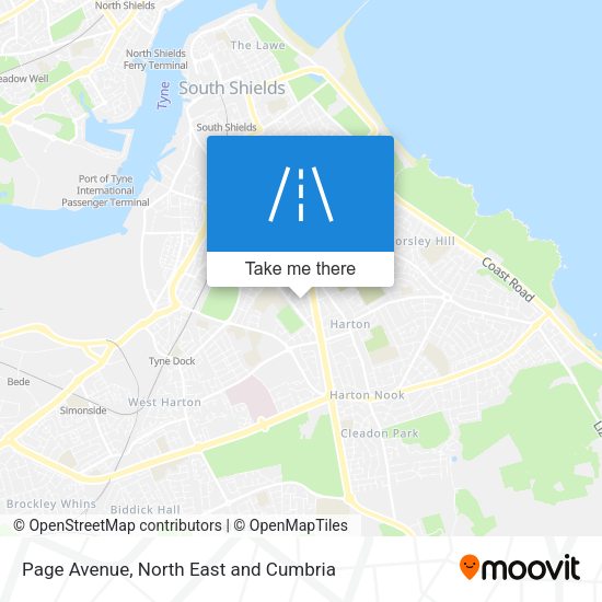 Page Avenue map