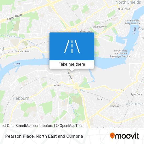 Pearson Place map