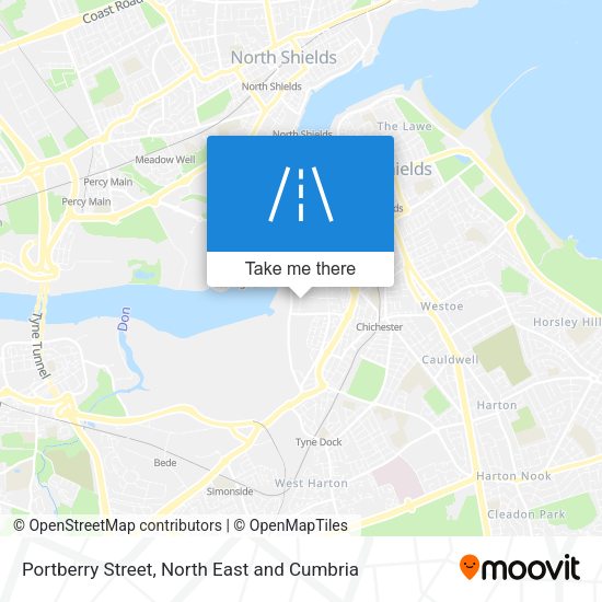 Portberry Street map