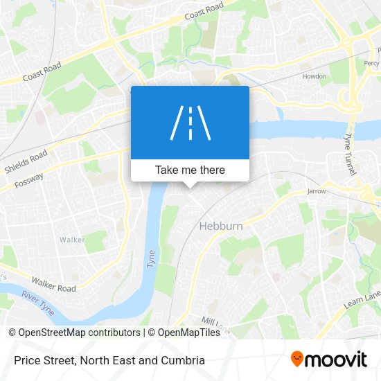 Price Street map
