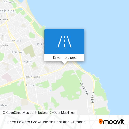 Prince Edward Grove map