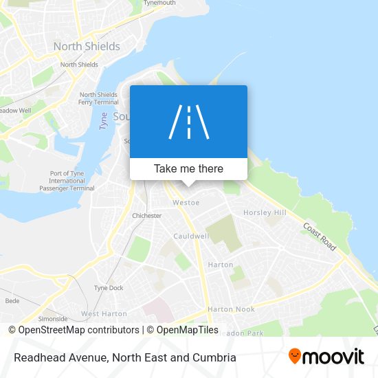 Readhead Avenue map