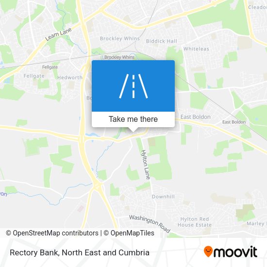 Rectory Bank map
