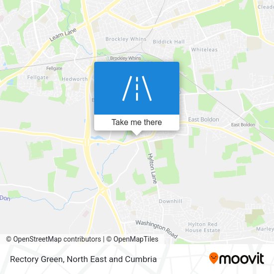 Rectory Green map