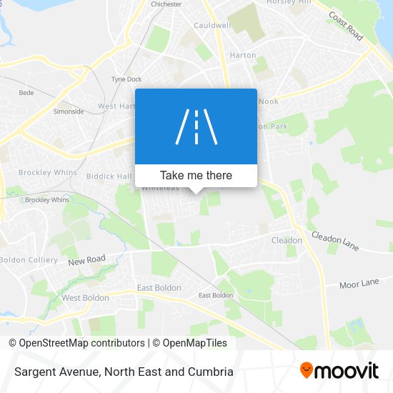 Sargent Avenue map