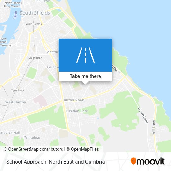 School Approach map