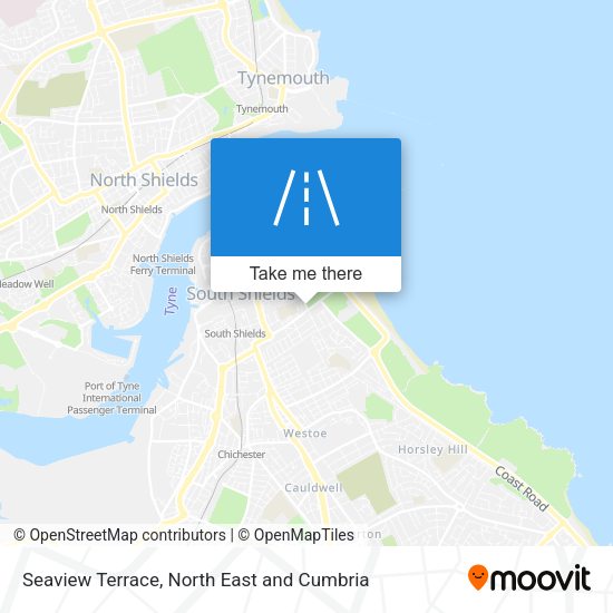Seaview Terrace map