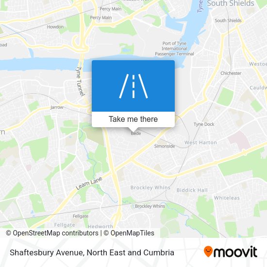Shaftesbury Avenue map