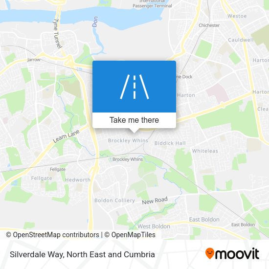 Silverdale Way map