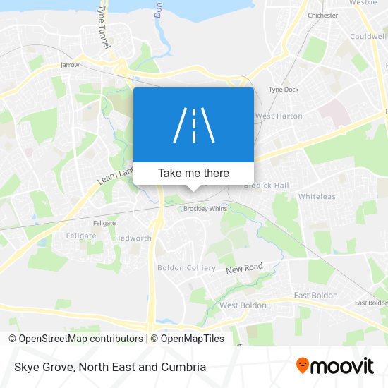 Skye Grove map