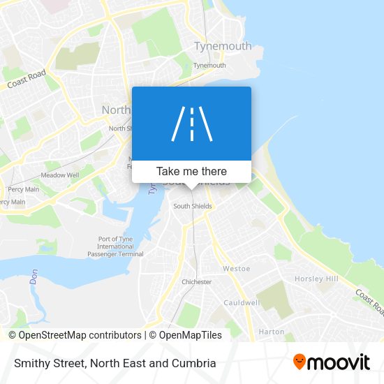 Smithy Street map