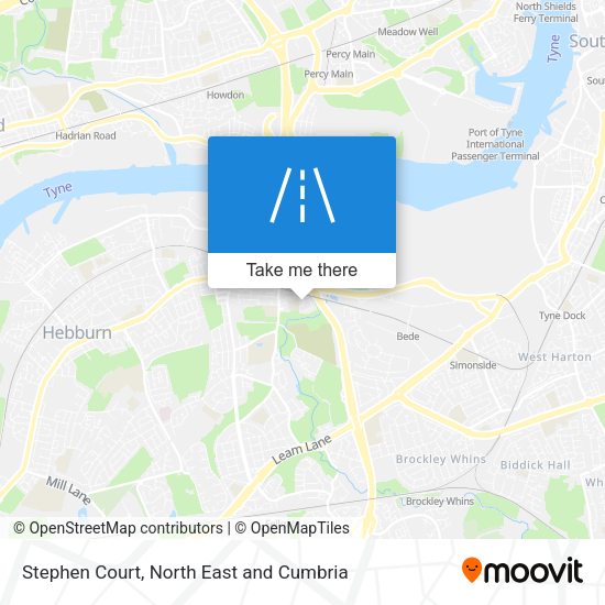 Stephen Court map