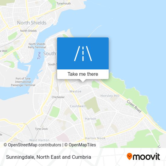 Sunningdale map