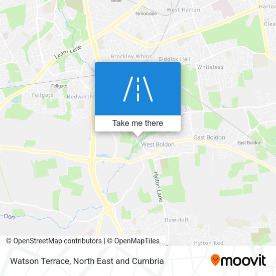 Watson Terrace map