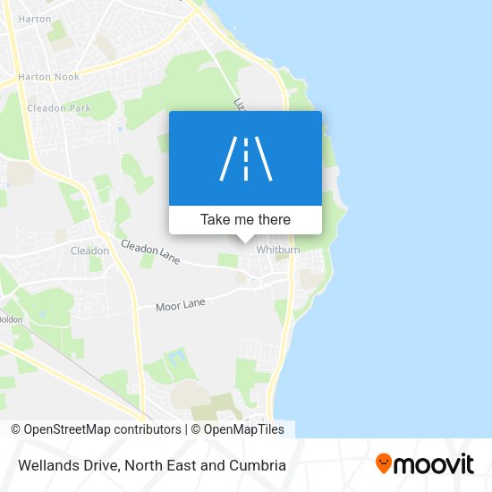 Wellands Drive map