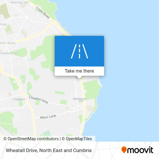 Wheatall Drive map