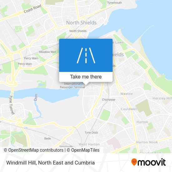 Windmill Hill map