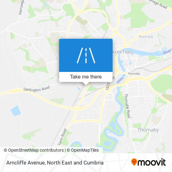Arncliffe Avenue map