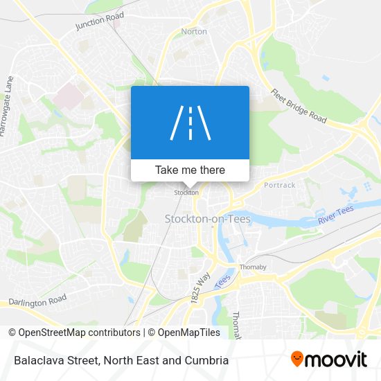 Balaclava Street map