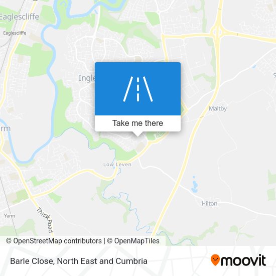 Barle Close map