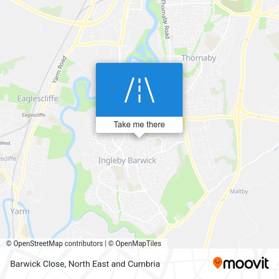 Barwick Close map