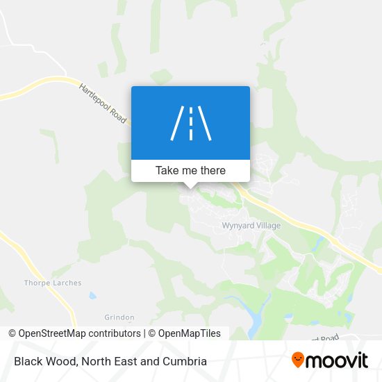 Black Wood map