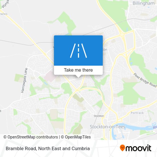 Bramble Road map