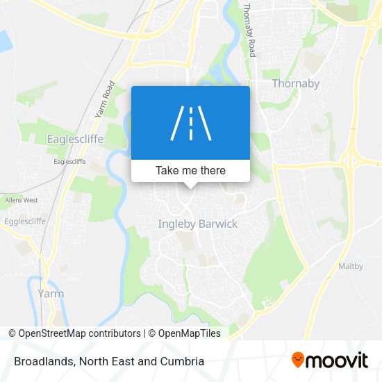 Broadlands map