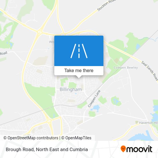 Brough Road map