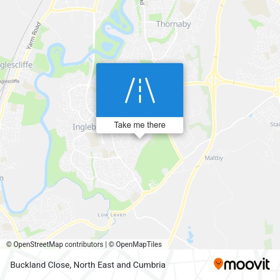 Buckland Close map