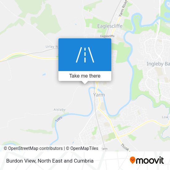 Burdon View map