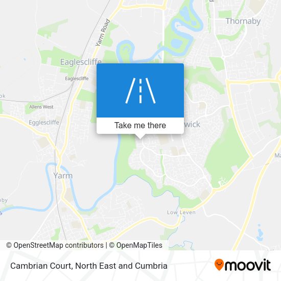 Cambrian Court map