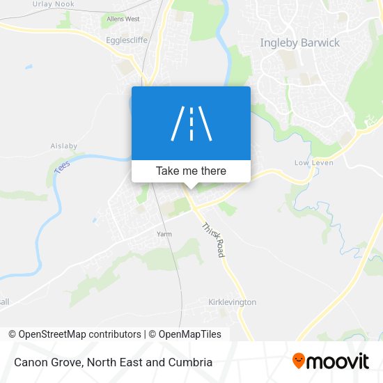 Canon Grove map