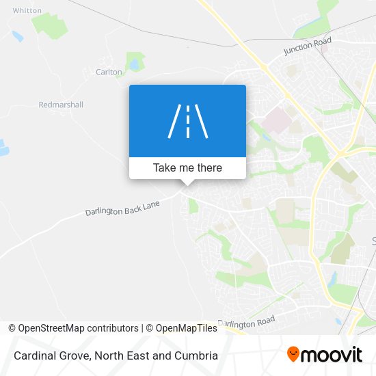 Cardinal Grove map