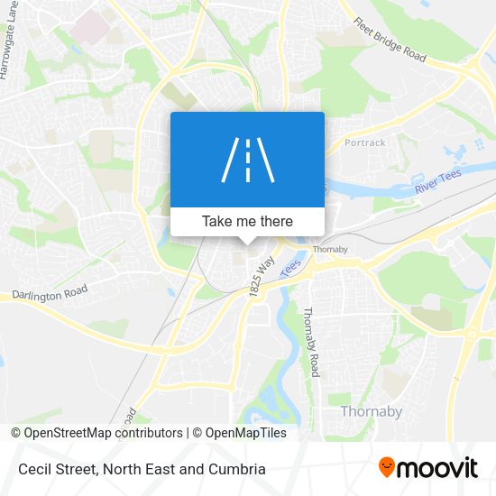 Cecil Street map