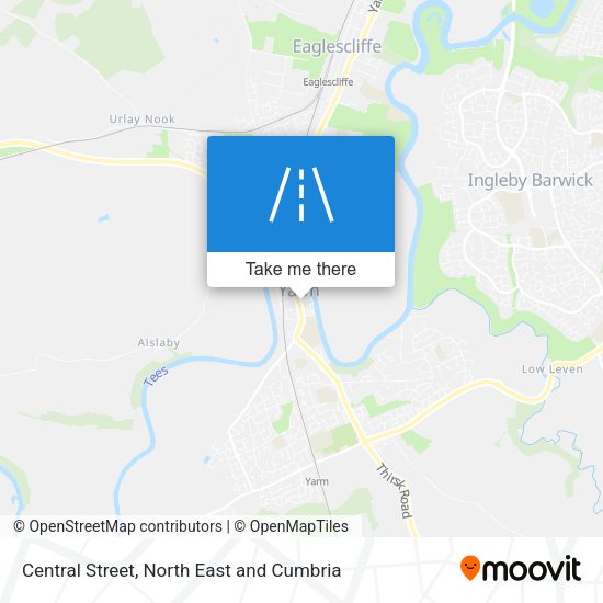 Central Street map