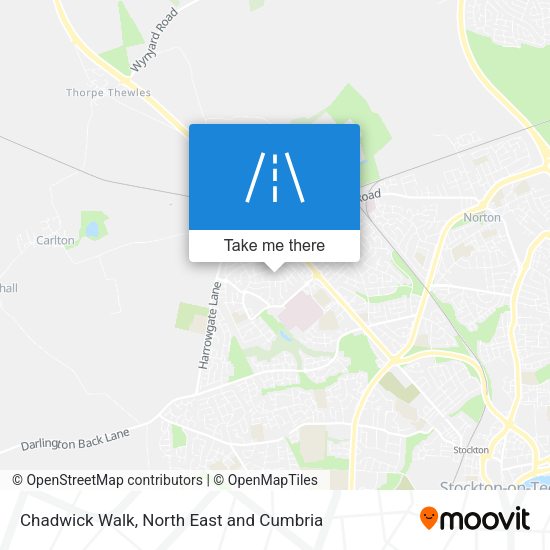 Chadwick Walk map