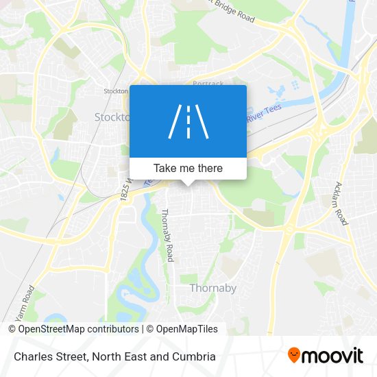 Charles Street map