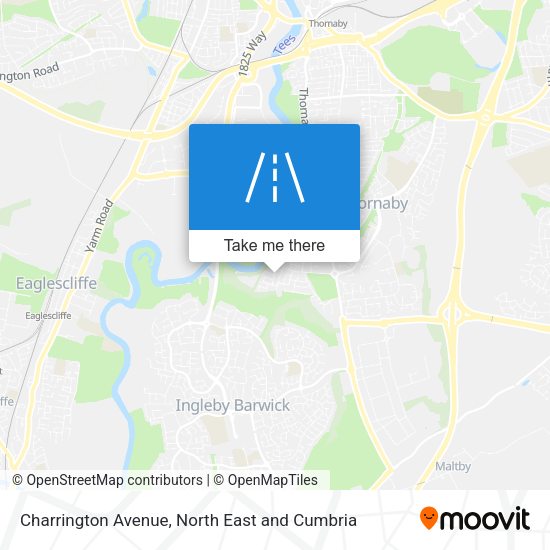 Charrington Avenue map