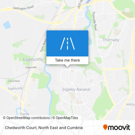 Chedworth Court map