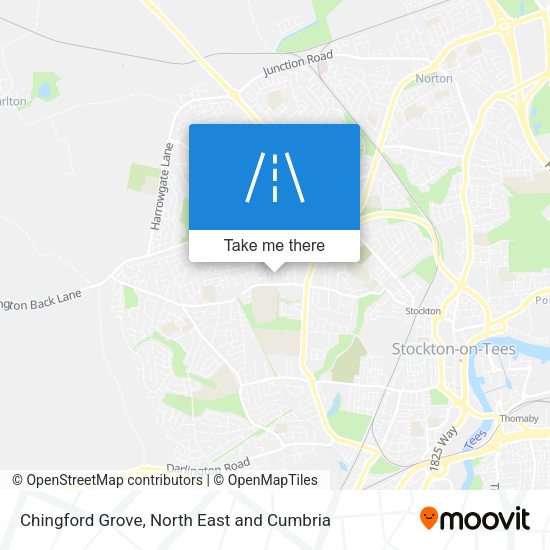 Chingford Grove map