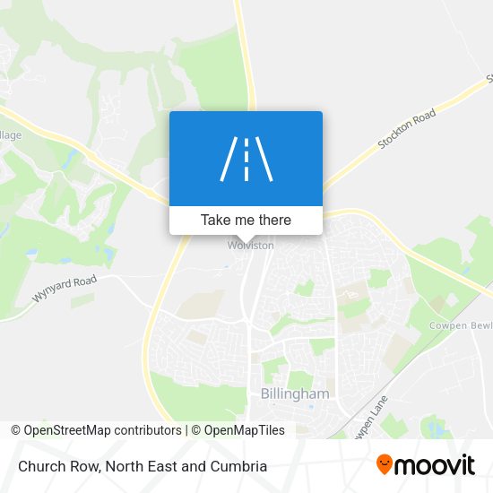 Church Row map