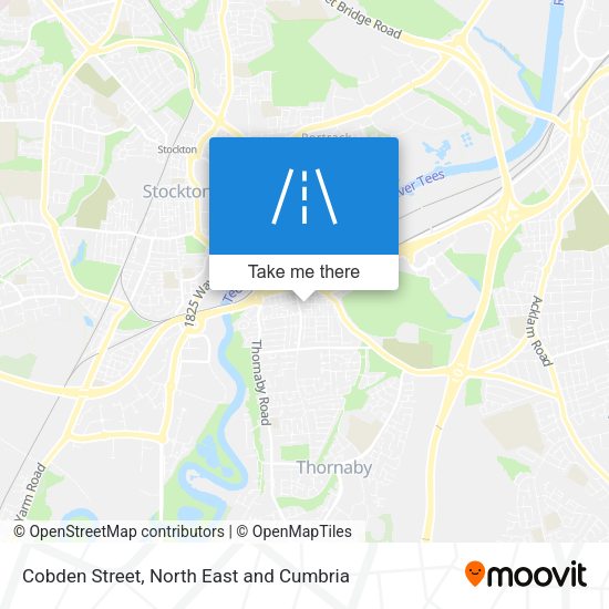 Cobden Street map