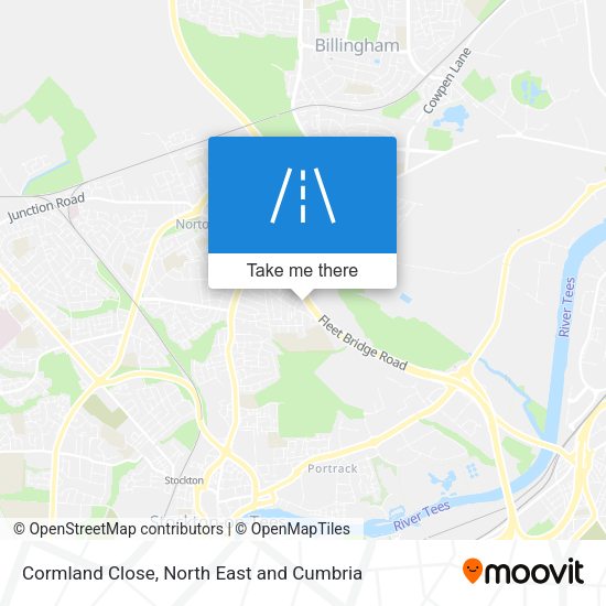 Cormland Close map