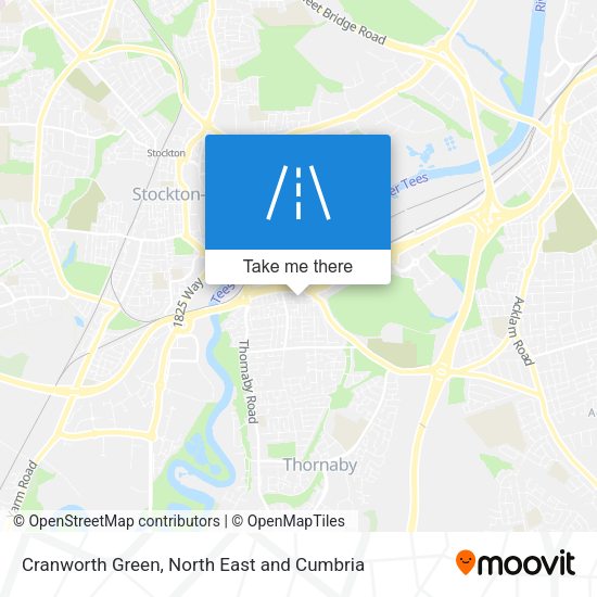 Cranworth Green map