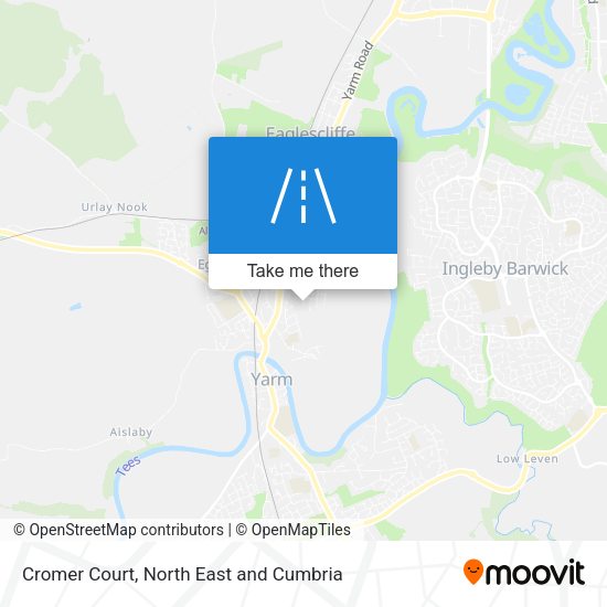 Cromer Court map