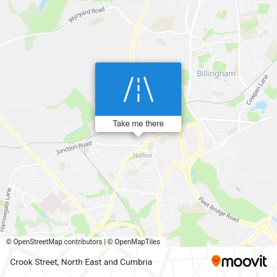 Crook Street map
