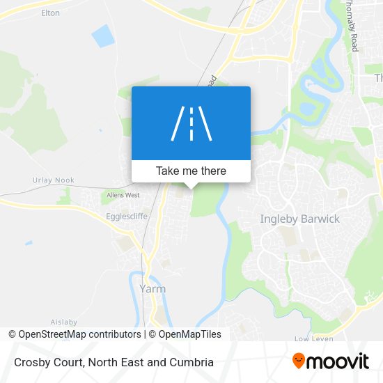 Crosby Court map