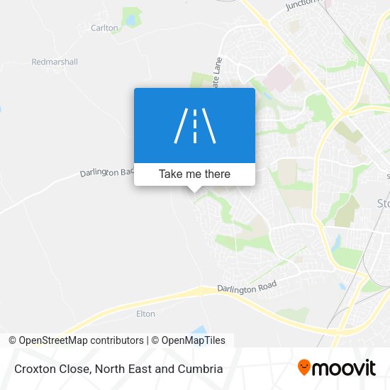 Croxton Close map