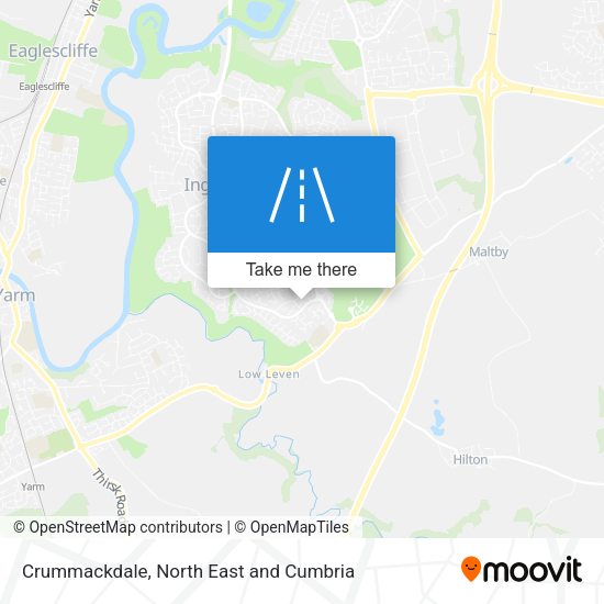 Crummackdale map